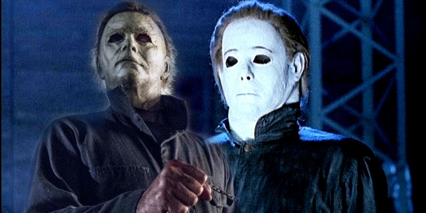Michael Myers in Halloween 4 and Halloween 2018