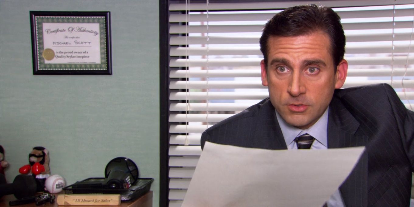 Michael in his office 