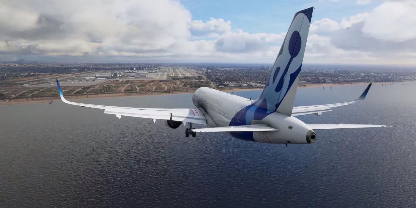 Microsoft Flight Simulator Landing