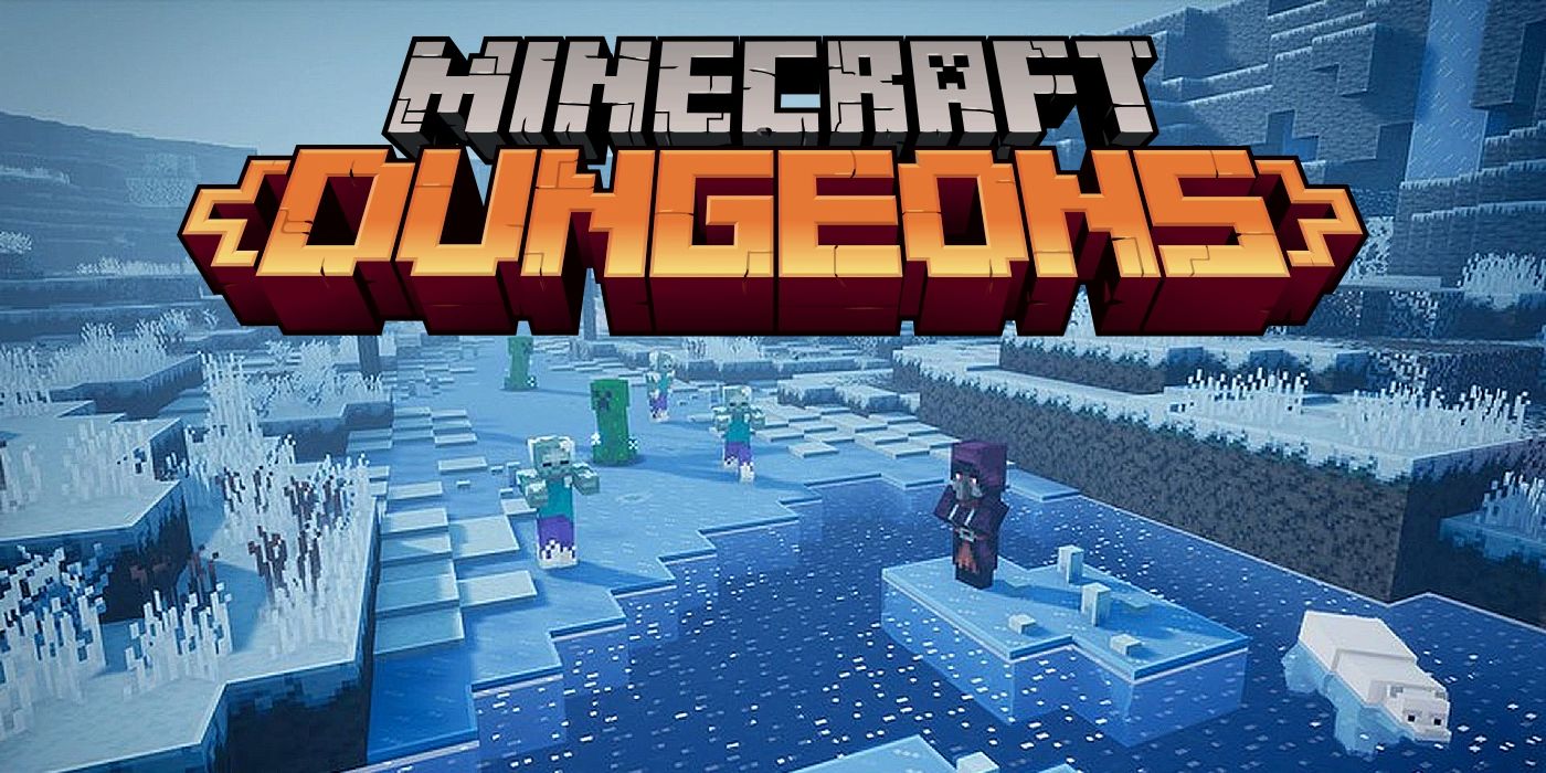 Minecraft Dungeons DLC Creeping Winter Free Update