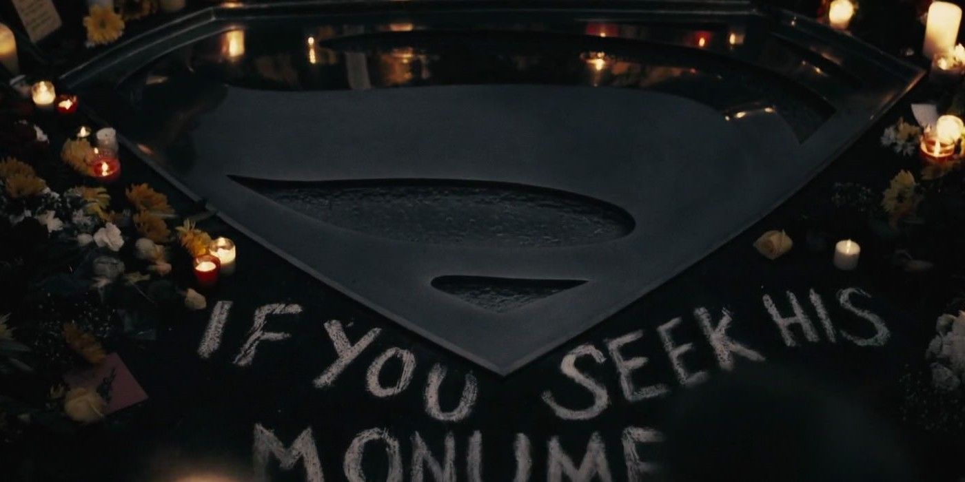 Monument in Batman v Superman