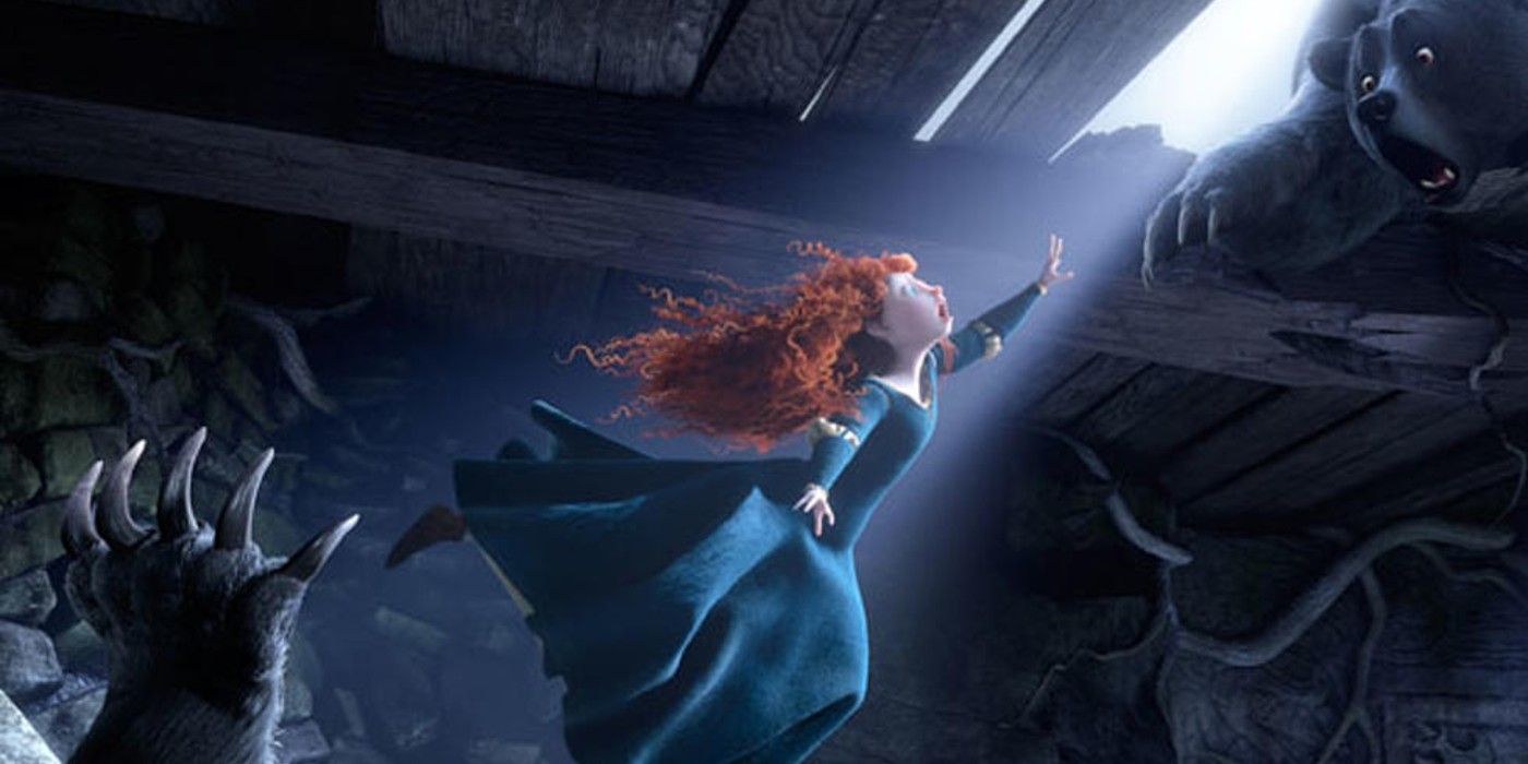 Merida and Mordu from Brave