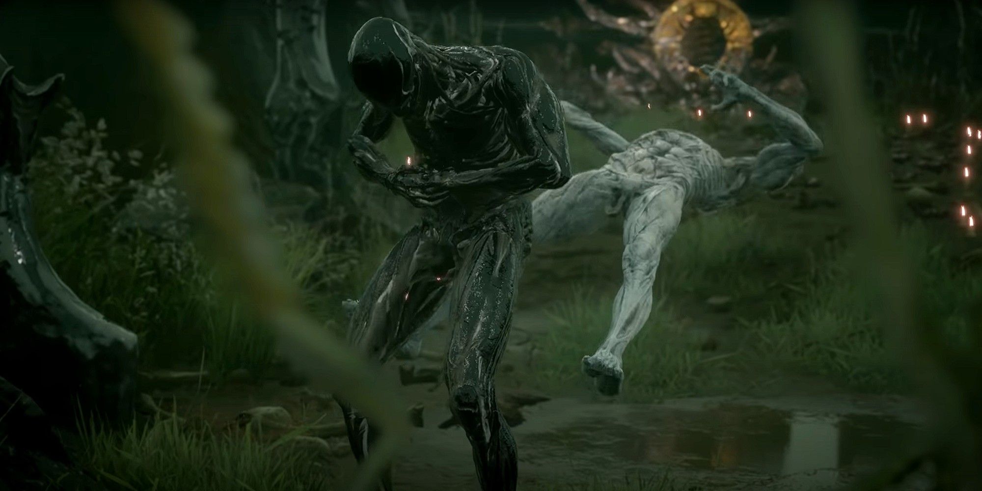The Foundling severs ties with all shells and plays the rest of the game in hard mode as The Foundling in Mortal Shell.