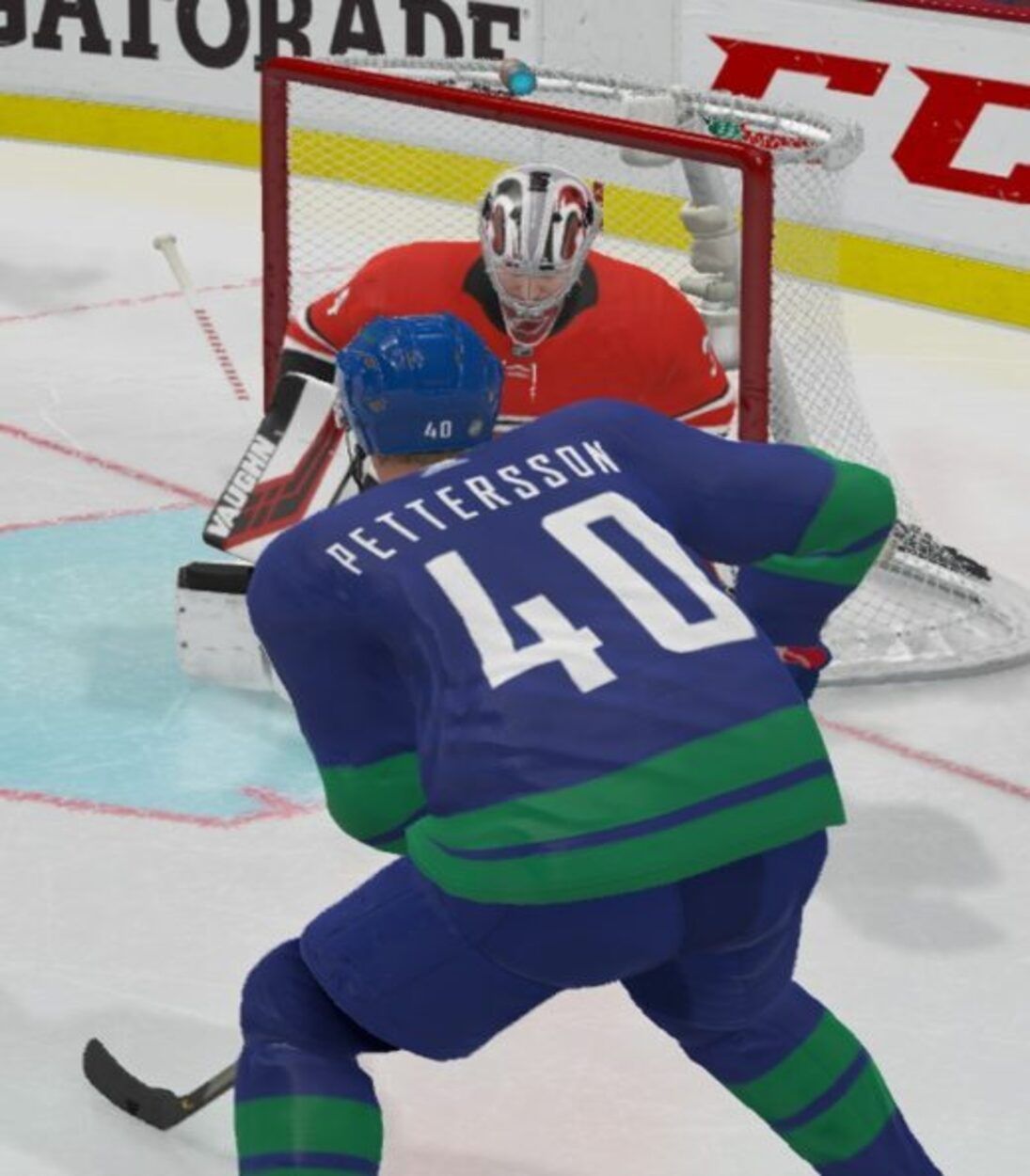 NHL 21 Elias Pettersson Vertical