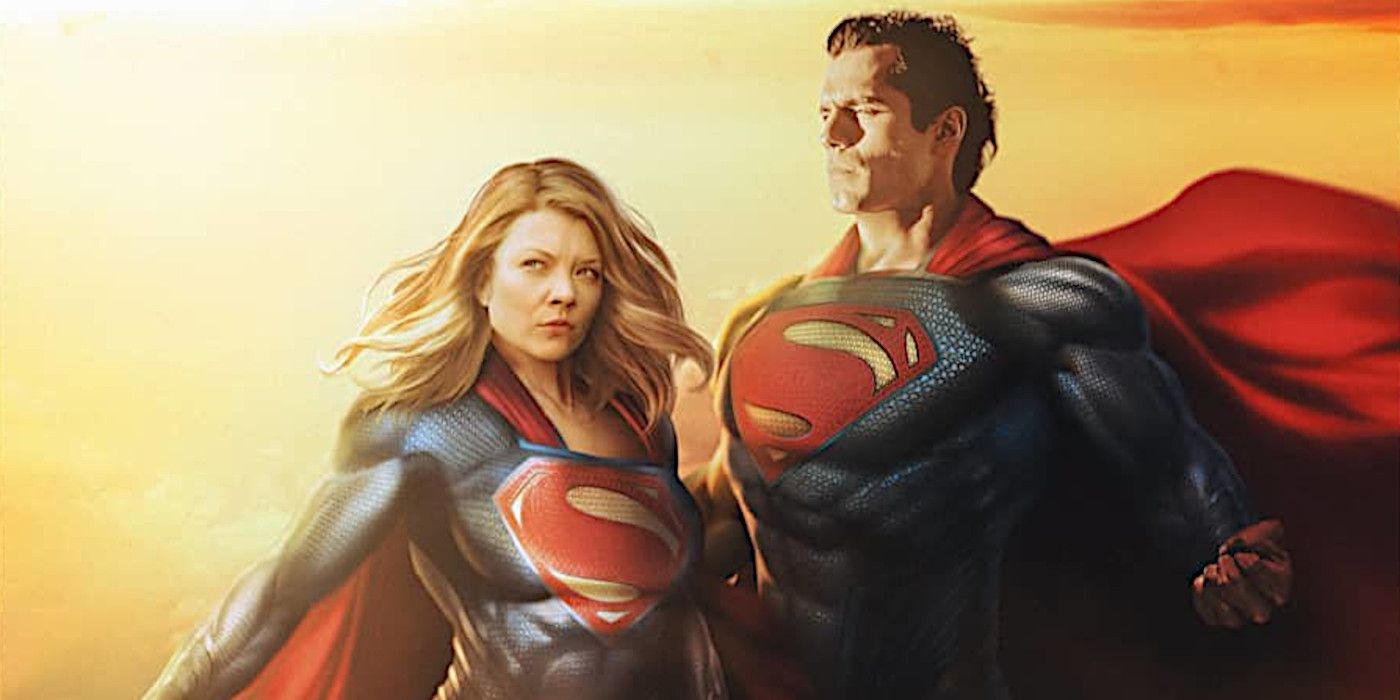 Natalie Dormer As Supergirl Joins Henry Cavill’s Superman In DCEU Fan Art