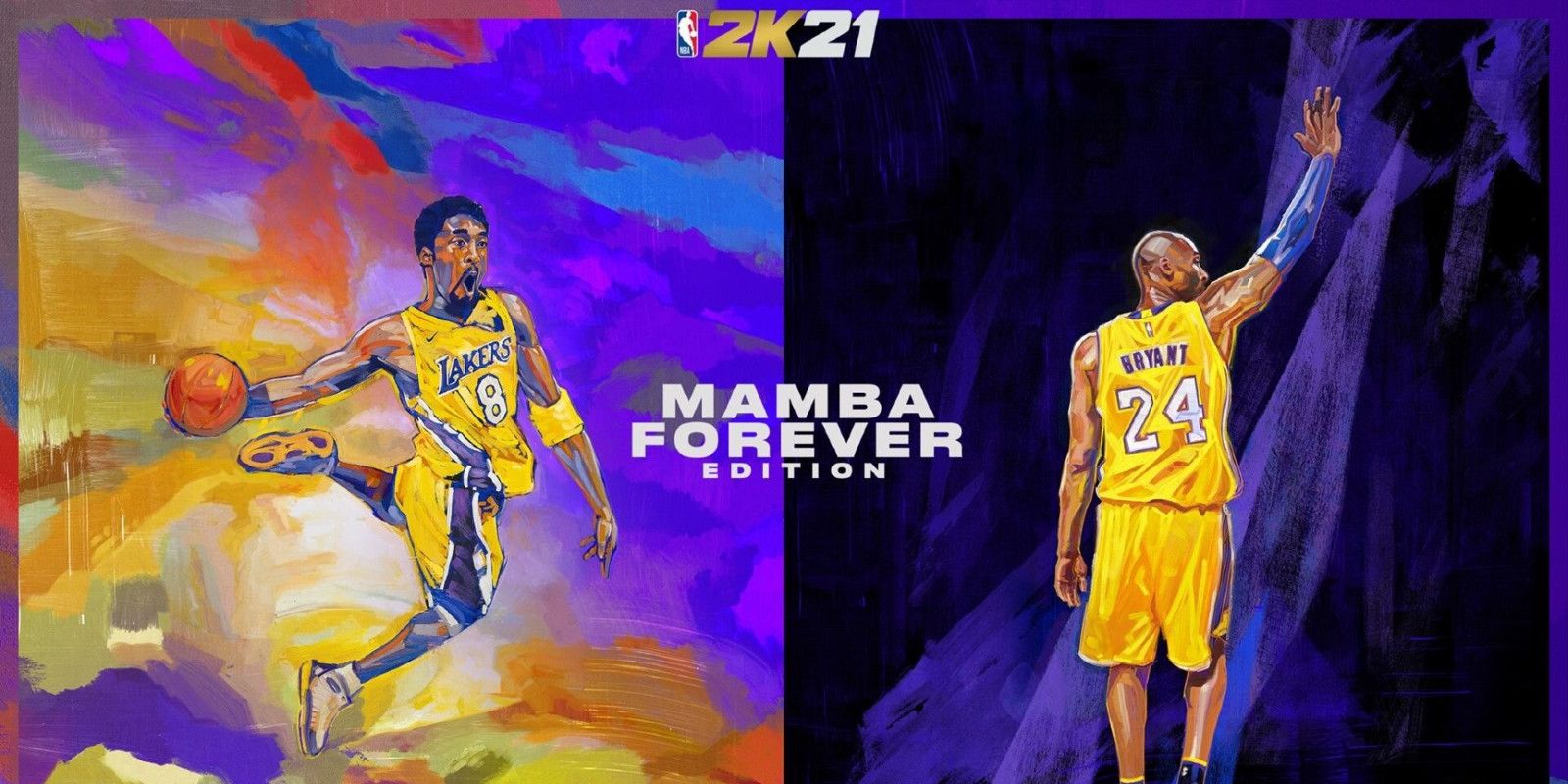 NBA 2K21 Mamba Forever Edition Artwork