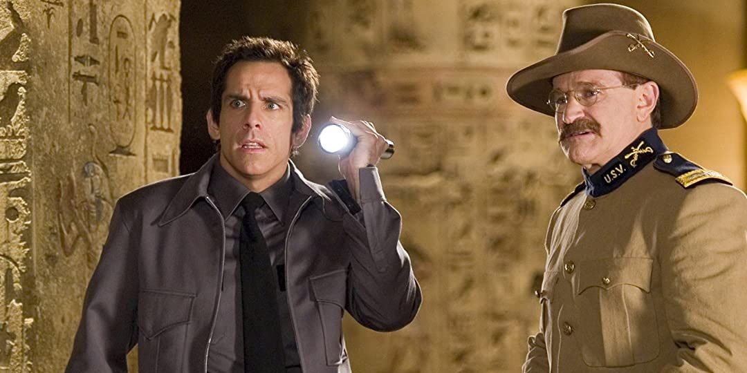 An image of Ben Stiller and Robin Williams in Night Of The Museum