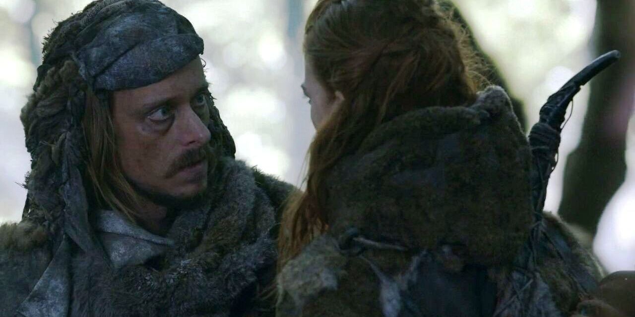 Orell confronts Ygritte about Jon Snow in Game of Thrones season 3