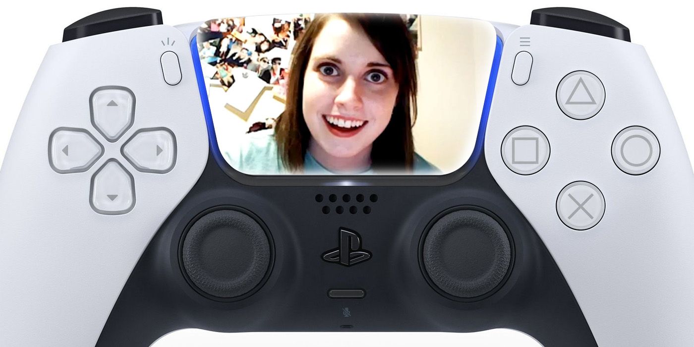 Overly Attached DualSense Controller