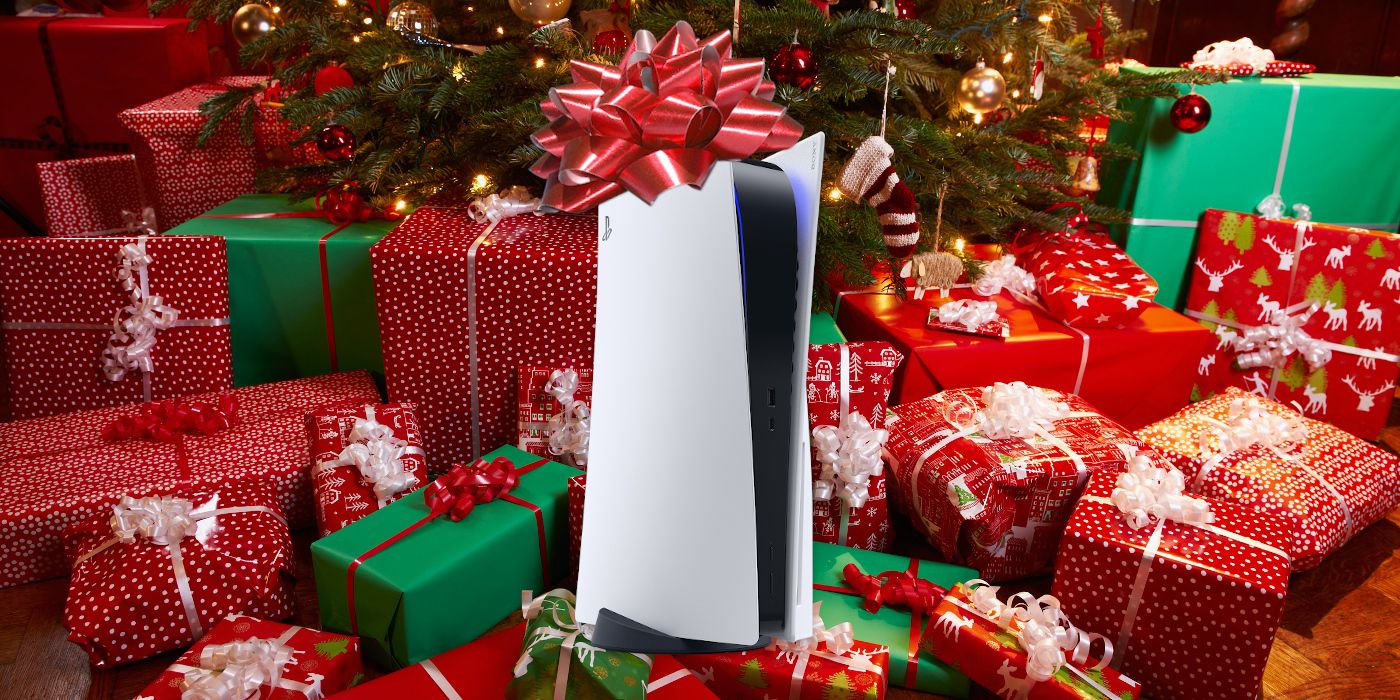 PS5 Christmas Tree Presents Holiday 2020