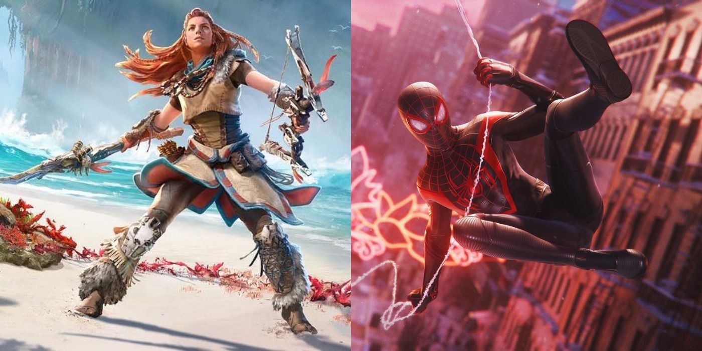 PS5 Exclusives Spider-Man Miles Morales Horizon Forbidden West Cover