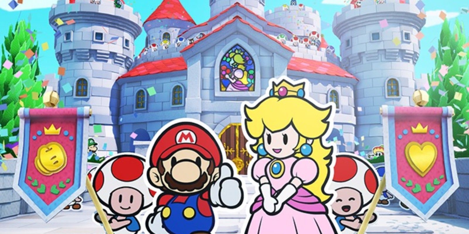 Paper Mario How to Unlock The Secret Gold Heart Banner