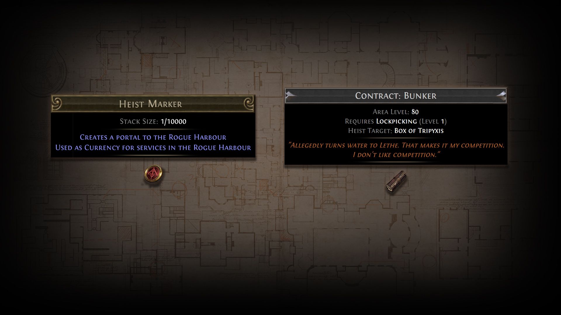 Path of Exile Contracts and Markers