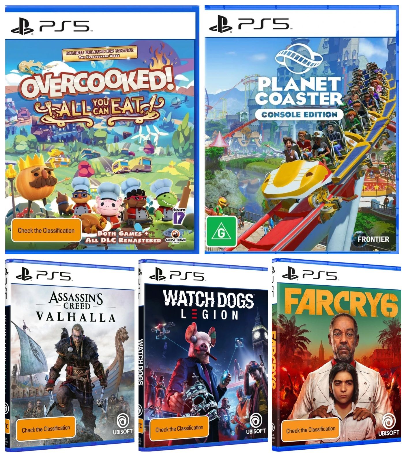 Box art for the PS5 games that have been leaked.