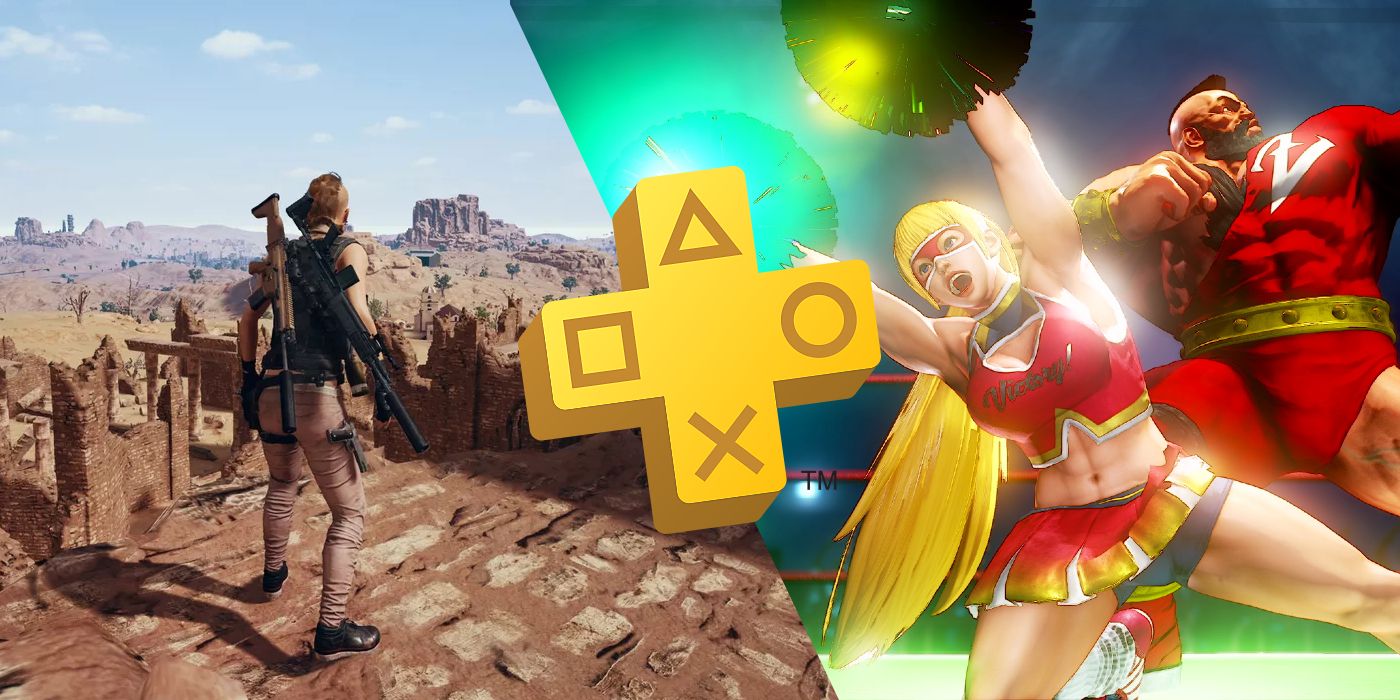 Street Fighter 5 and PUBG are September's free PS Plus games