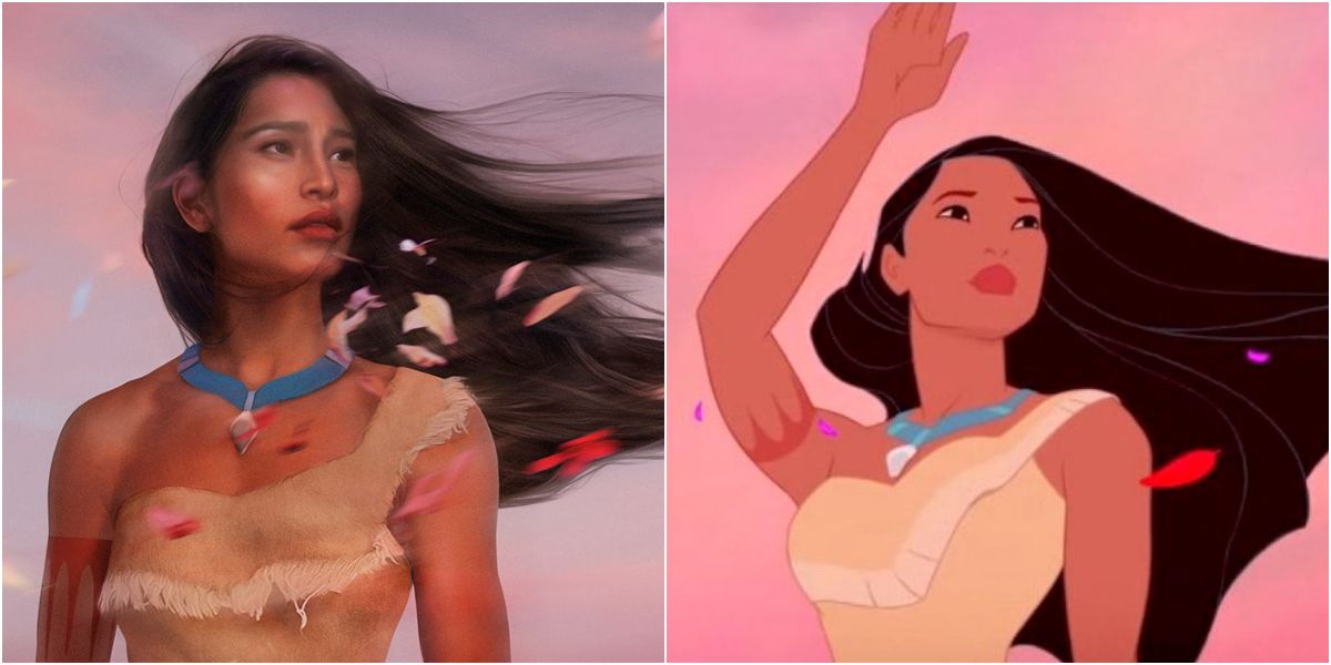 Pocahontas , disney princess real life