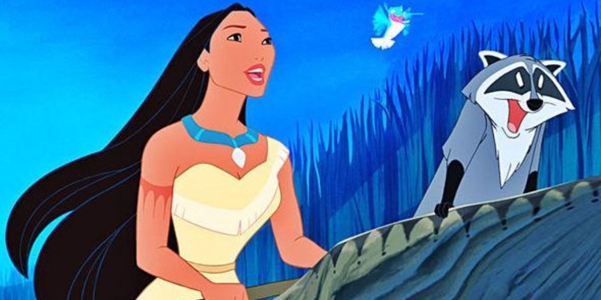 Pocahontas (1995) - Pocahontas Meet John Smith [UHD] 