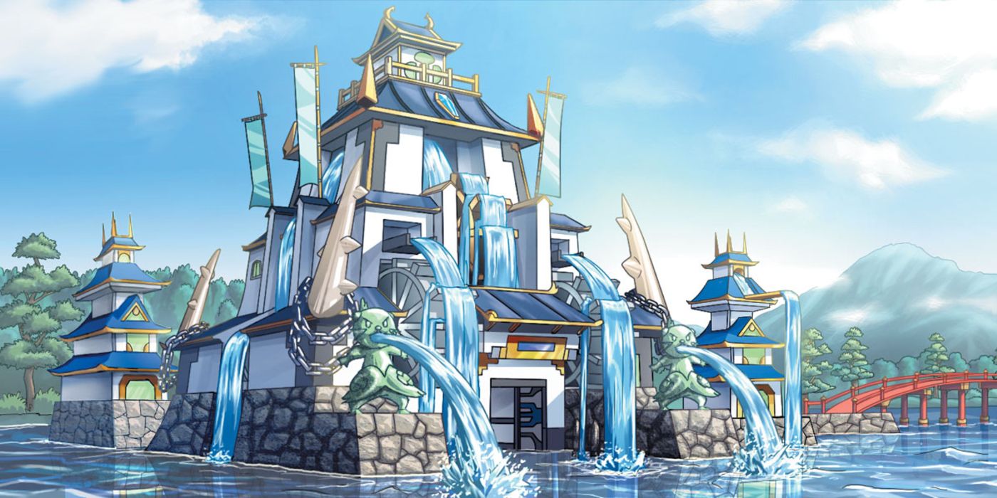 Pokemon Conquest Water Temple