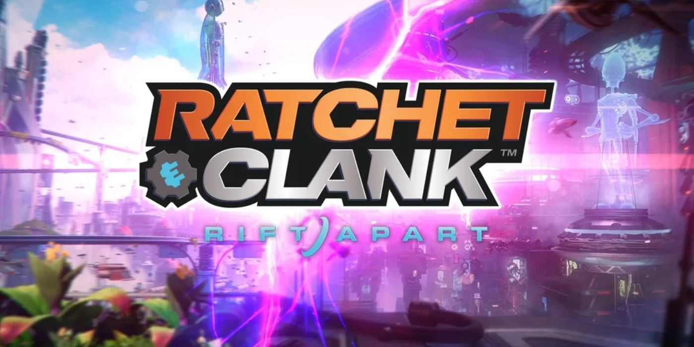 Ratchet & Clank Rift Apart Logo Cover