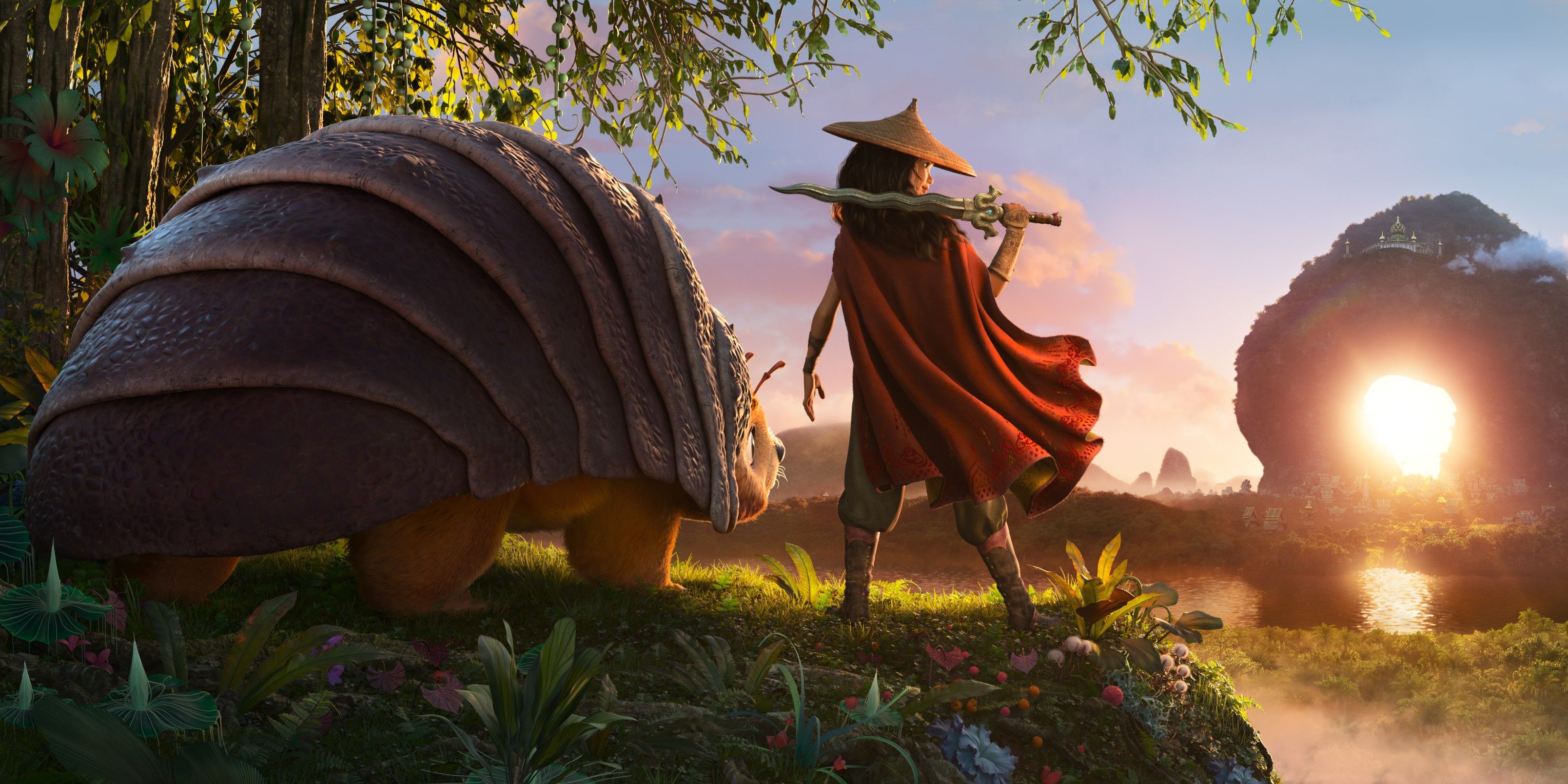 First look image from Disney's Raya and the Last Dragon