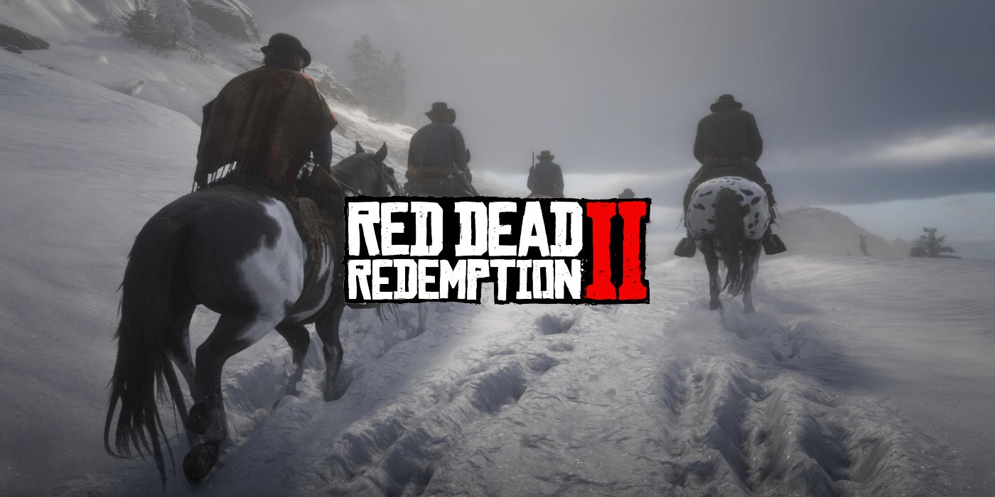 Red Dead Redemption 2 Horse Realism Yellow Snow Cold Weather