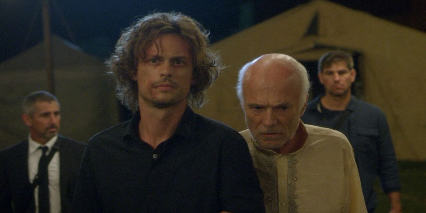 Reid kidnapped by a cult in the Criminal Minds episode 300