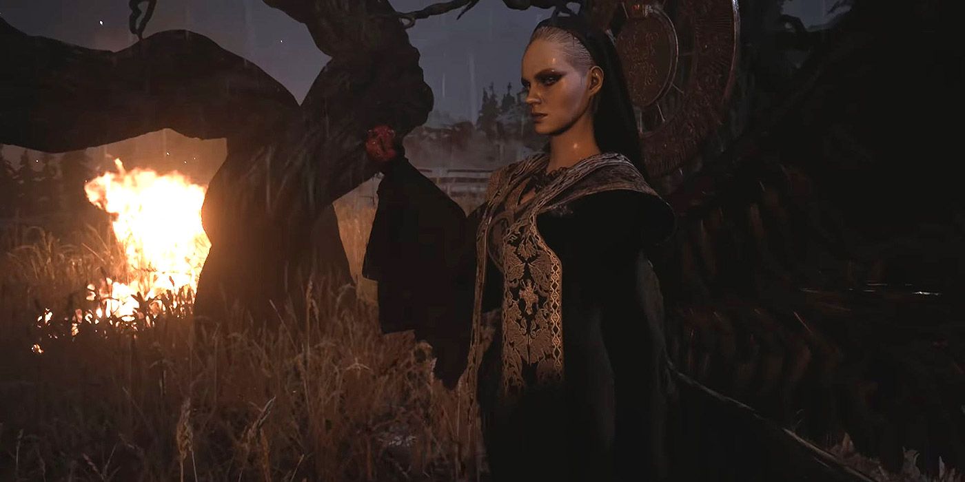 Miranda in her non-mutated human form in Resident Evil Village
