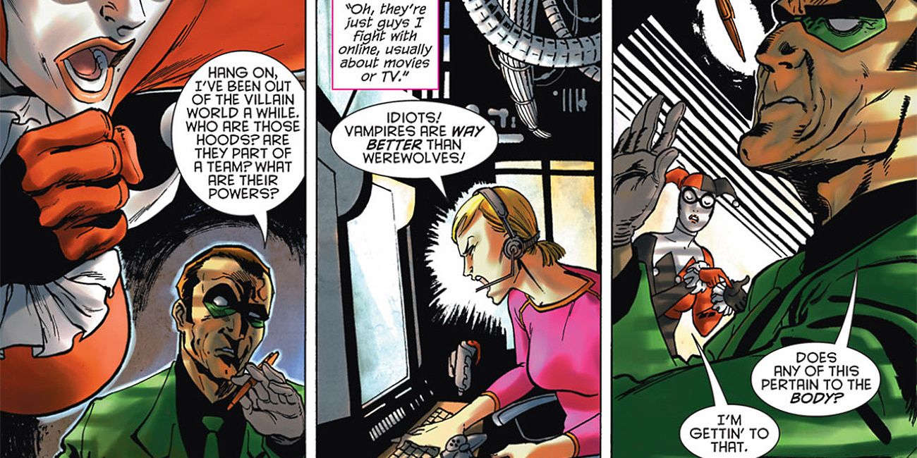 Riddler Becomes Private Eye Detective Comic