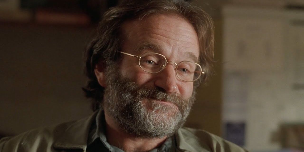 Robin Williams dalam Good Will Hunting.