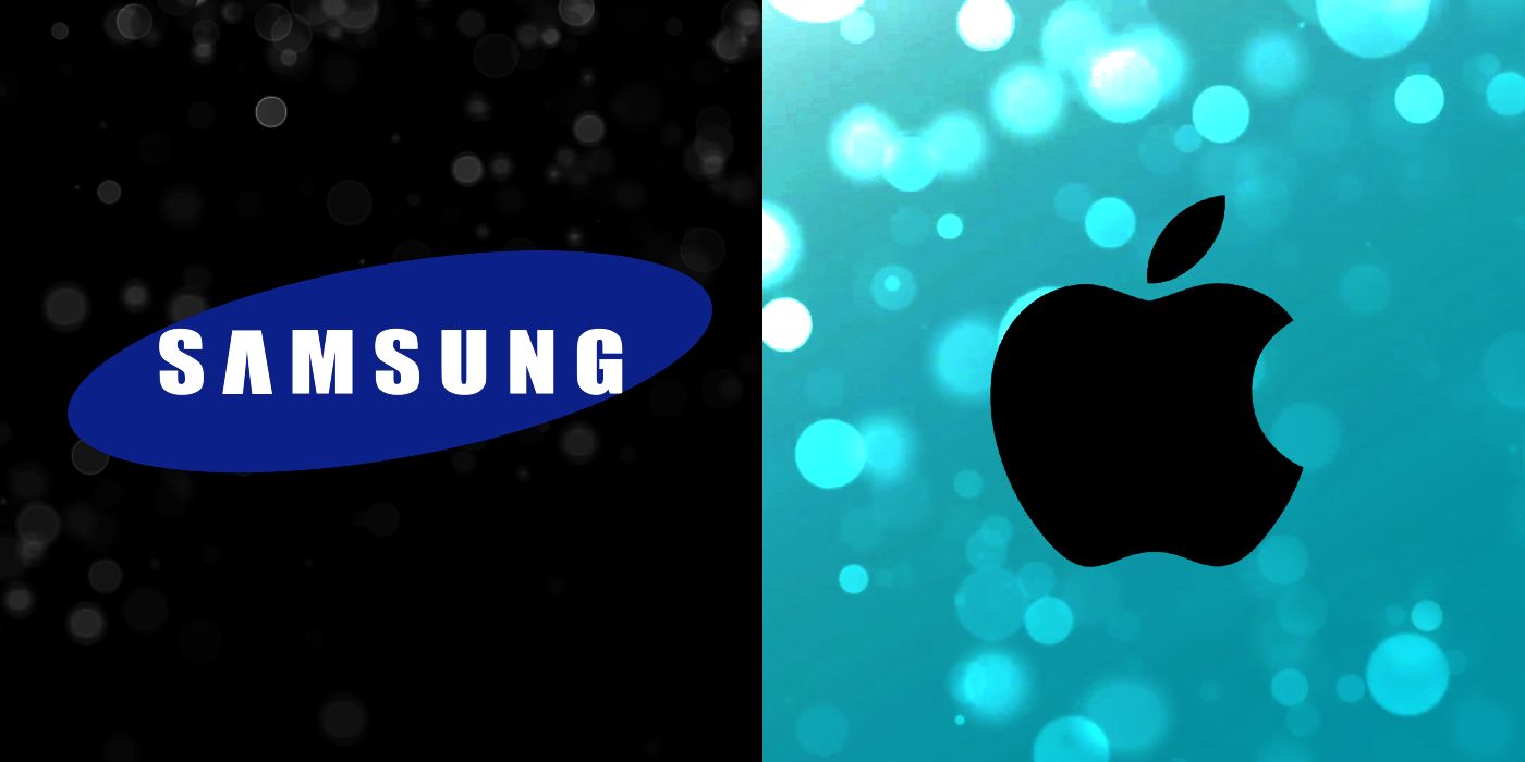 Samsung Apple Logo