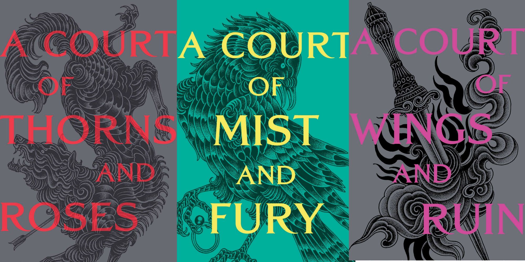 Sarah J Maas A Court Of Thorns And Roses book series