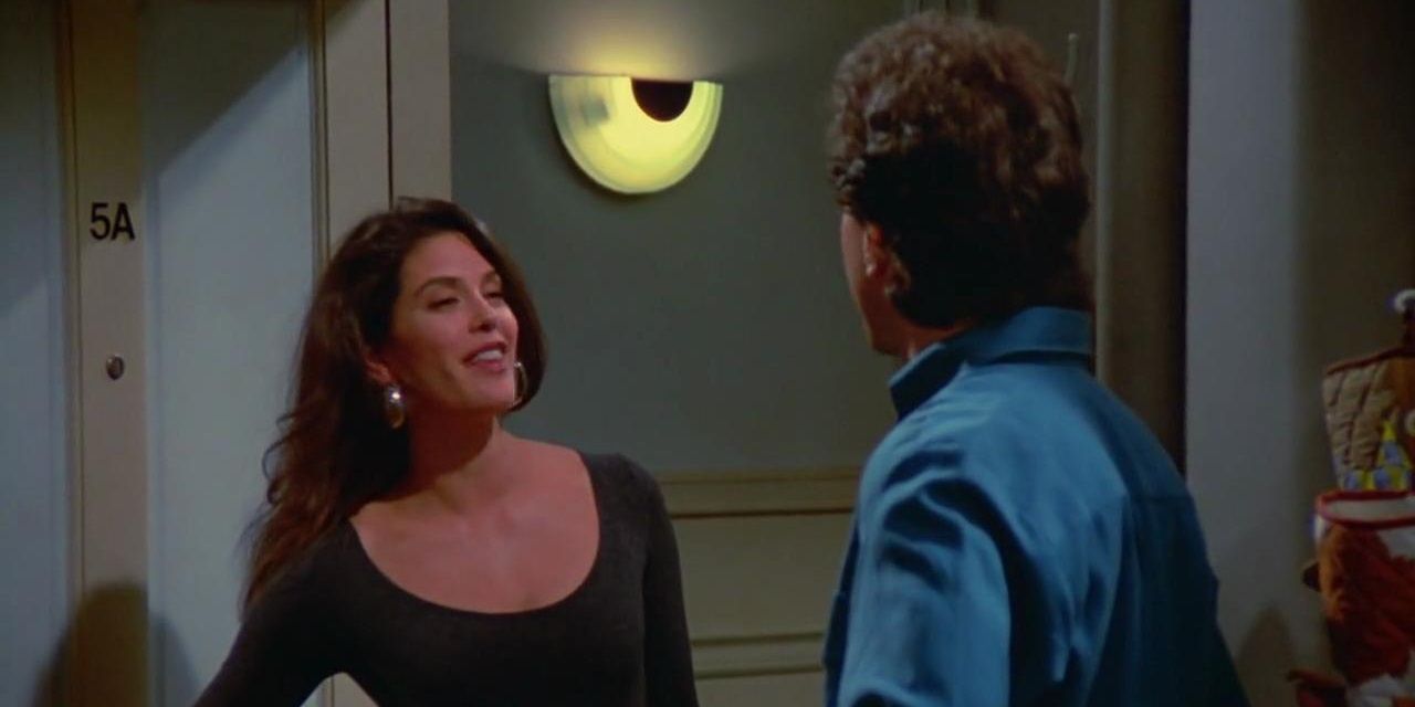 Terri Hatcher dumping Jerry on Seinfeld