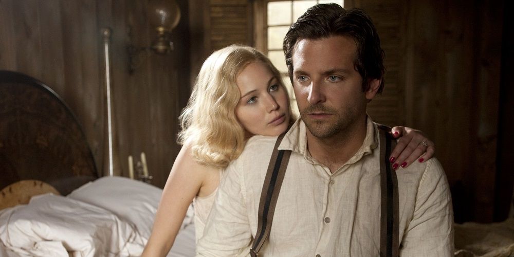 Bradley Cooper and Jennifer Lawrence