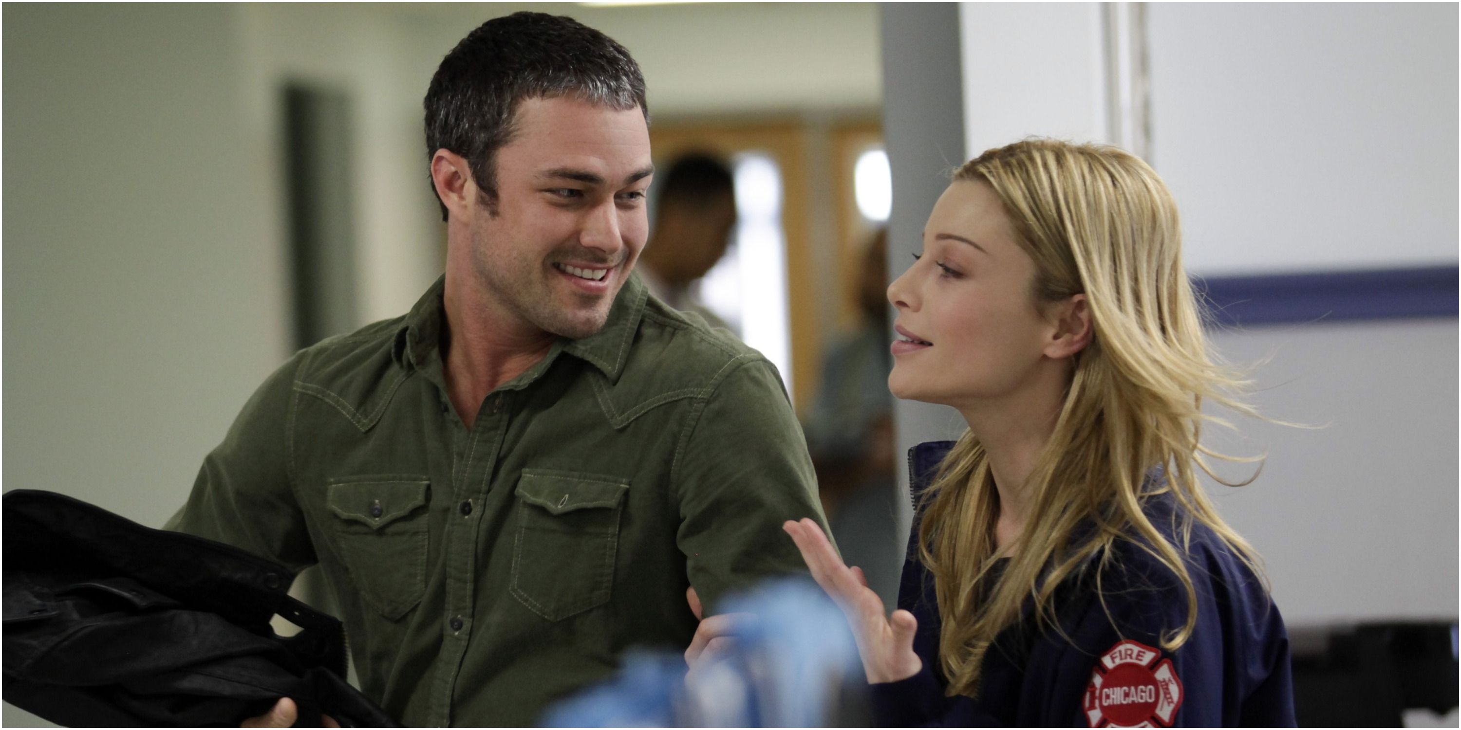 Severide and Leslie Shay in Chicago Fire