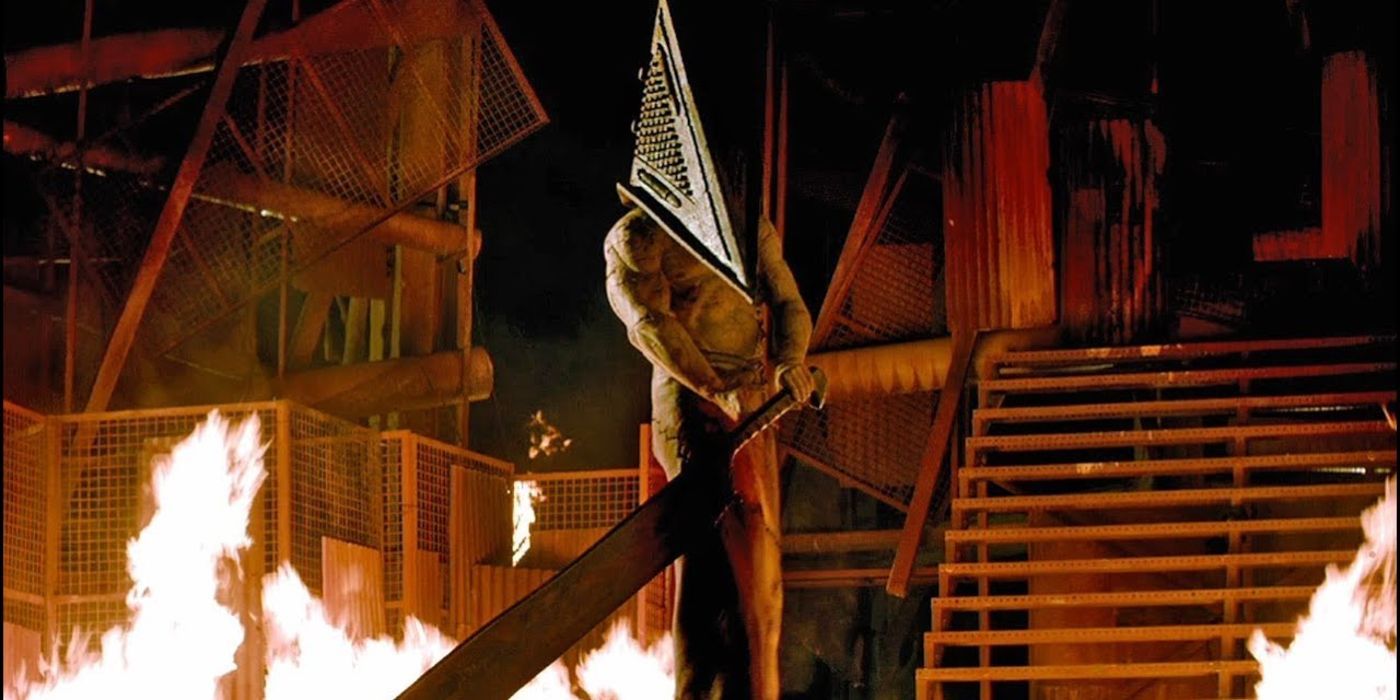 Silent Hill Revelation 2012 Pyramid Head Fire