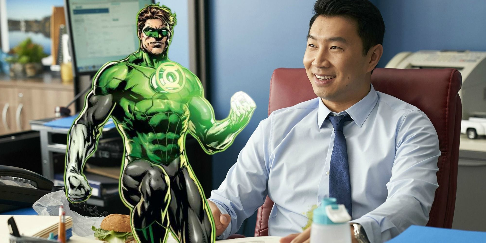 Simu Liu Green Lantern