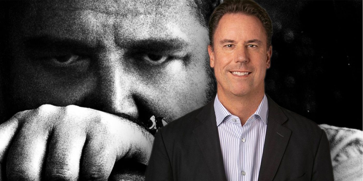 Solstice Studios CEO Mark Gill and Russel Crowe in Unhinged