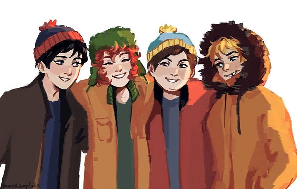 South Park 10 Realistic Fan Art Depictions Of The Gang