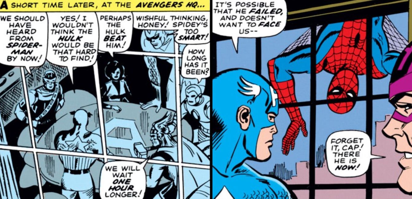 Spider-Man First Meets The Avengers