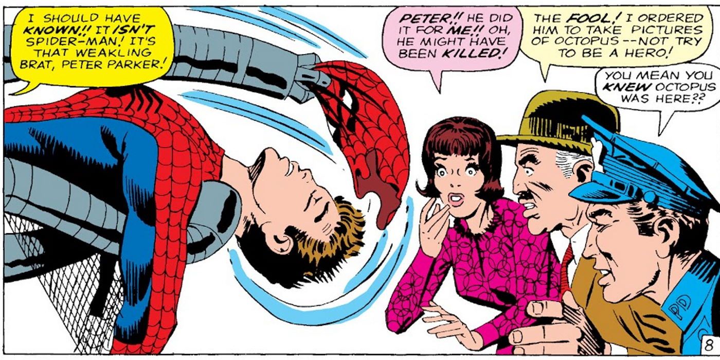 Spider-Man Unmasked Peter Parker