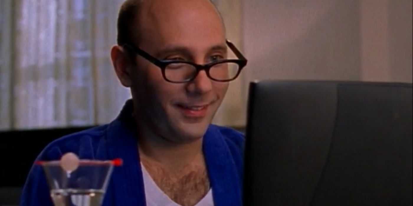 Stanford Blatch on his computer in Sex and the City