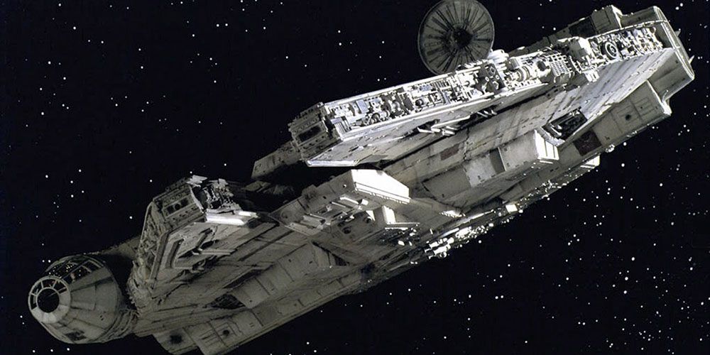Star Trek vs Star Wars Ships - Millennium Falcon