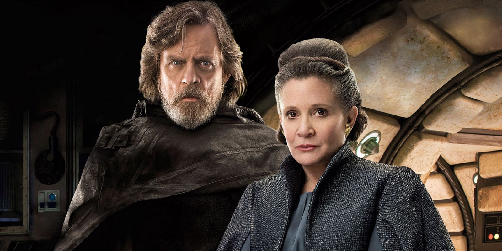The Last Jedi Luke Leia
