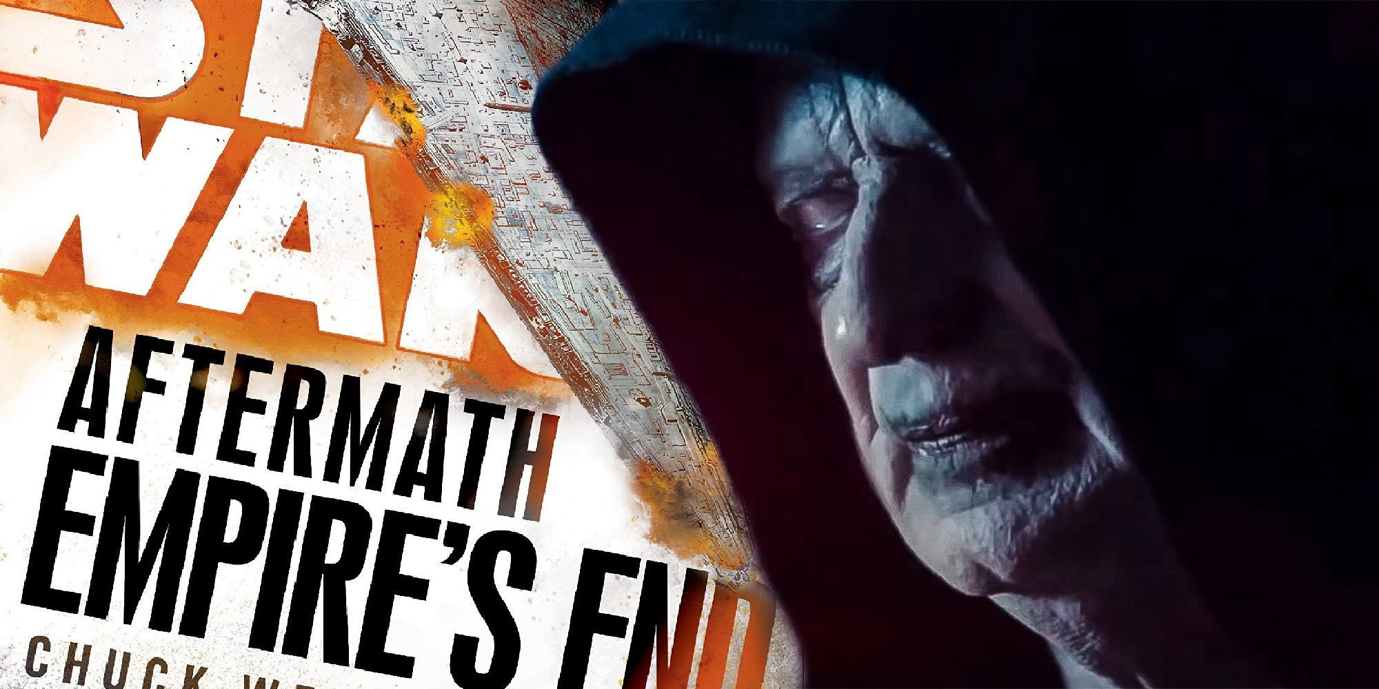 The Rise of Skywalker Palpatine on Star Wars Aftermath: Empire's End cover