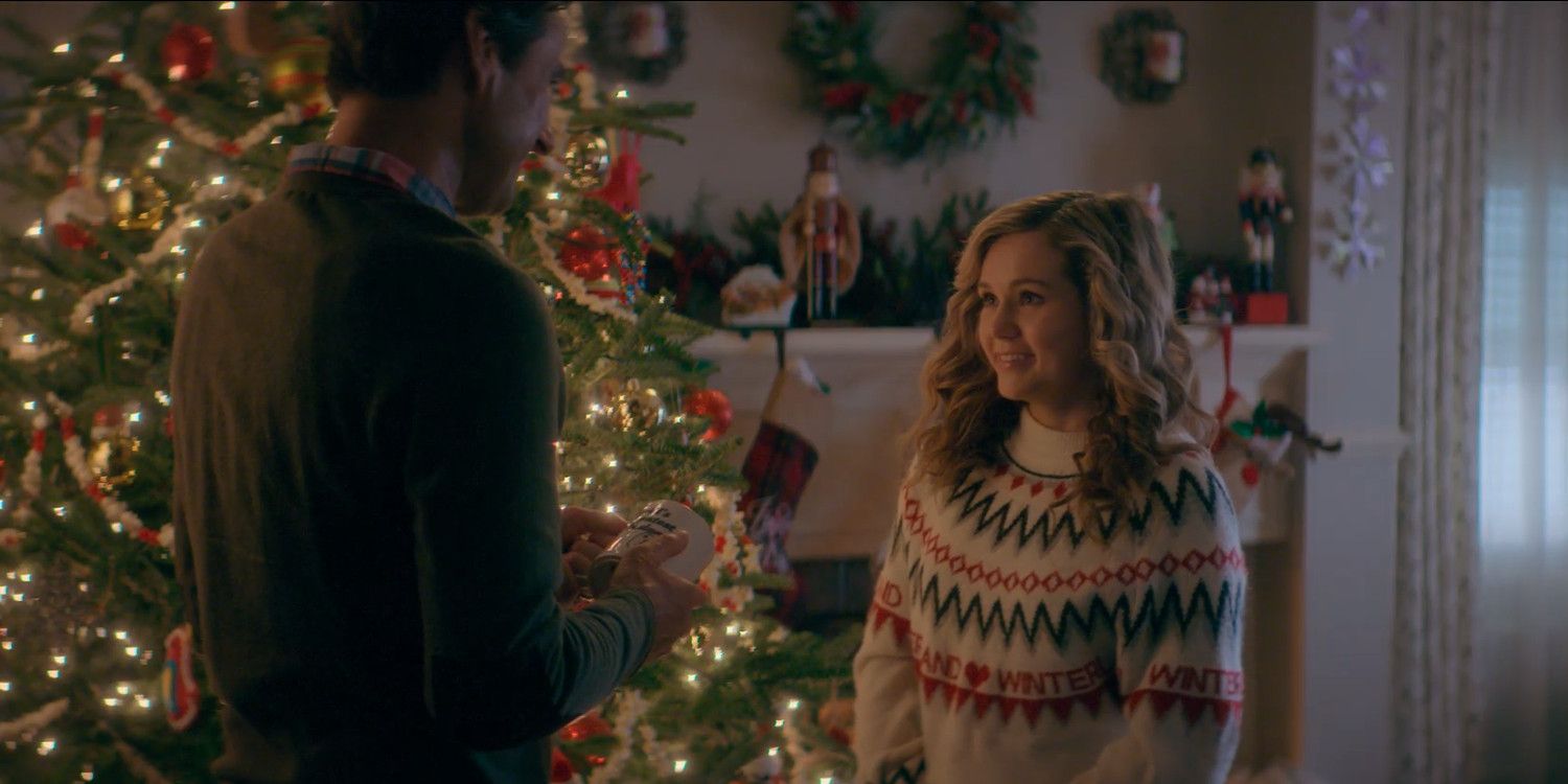 Stargirl Season 1 Finale Pat Dugan and Courtney Whitmore at Christmas