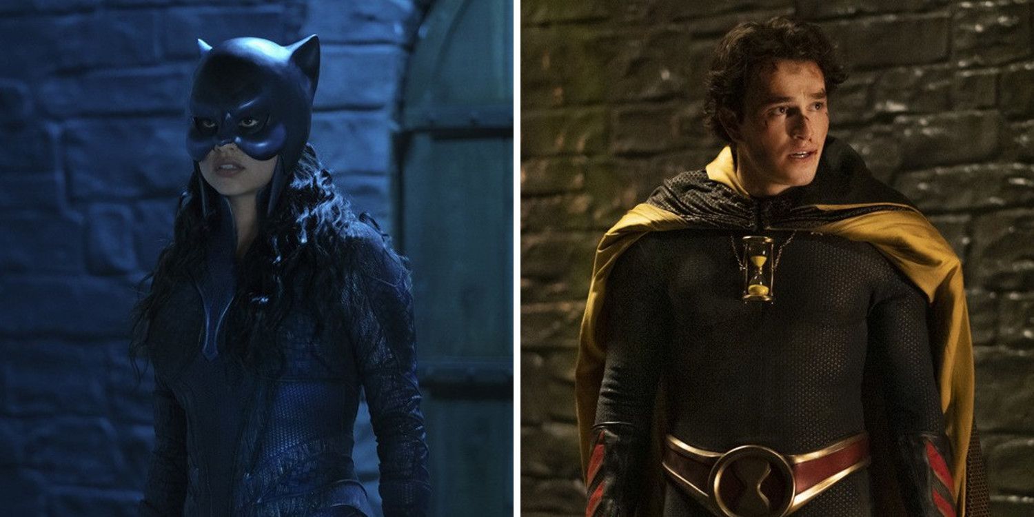 Stargirl Wildcat and Hourman Rick Tyler and Wildcat Yolanda Montez in Season 1 finale