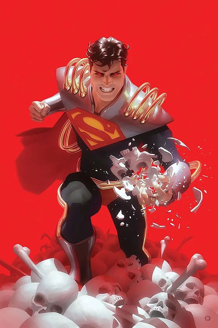 Superboy-Prime Death Metal Variant Cover