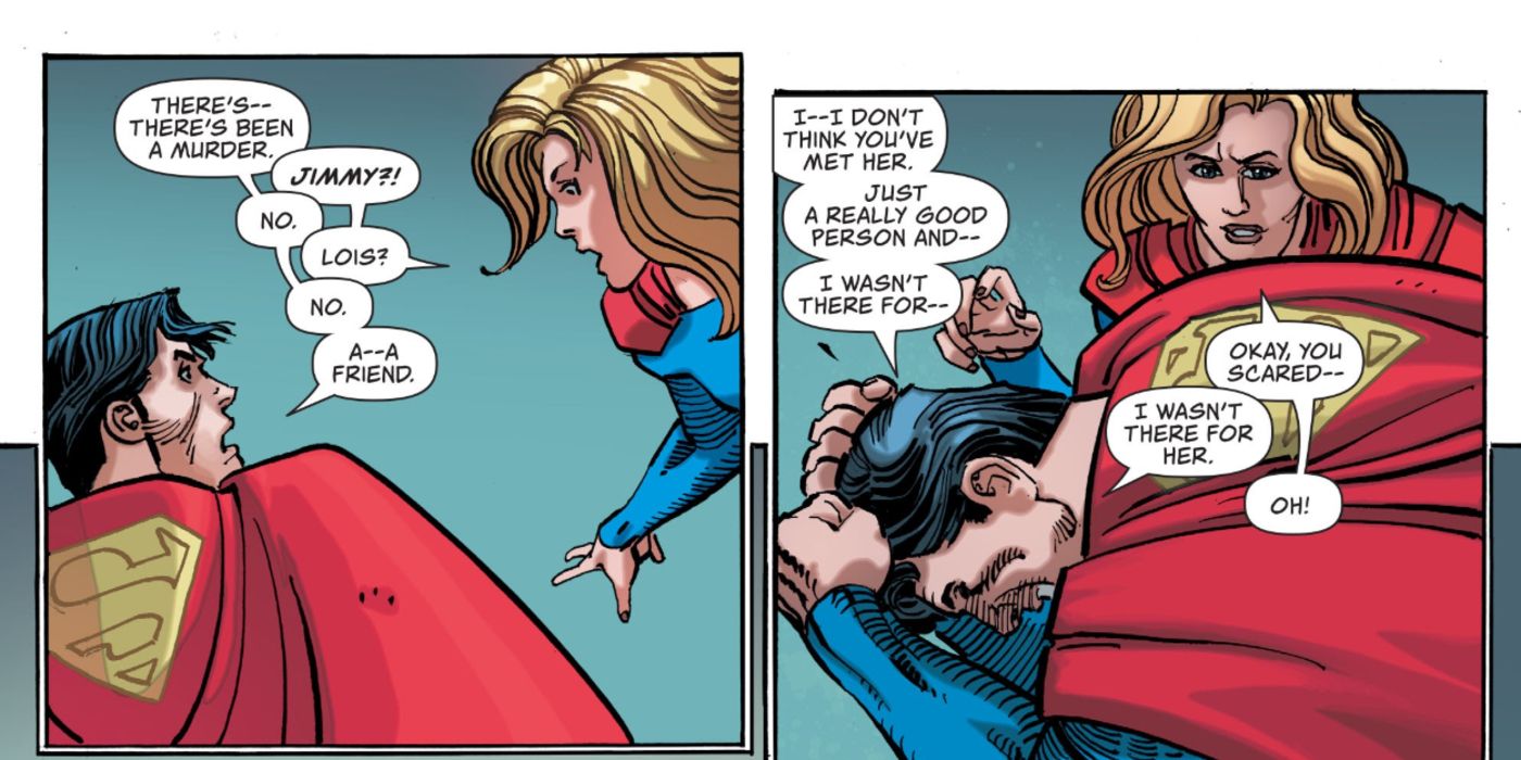 Superman Supergirl Grief