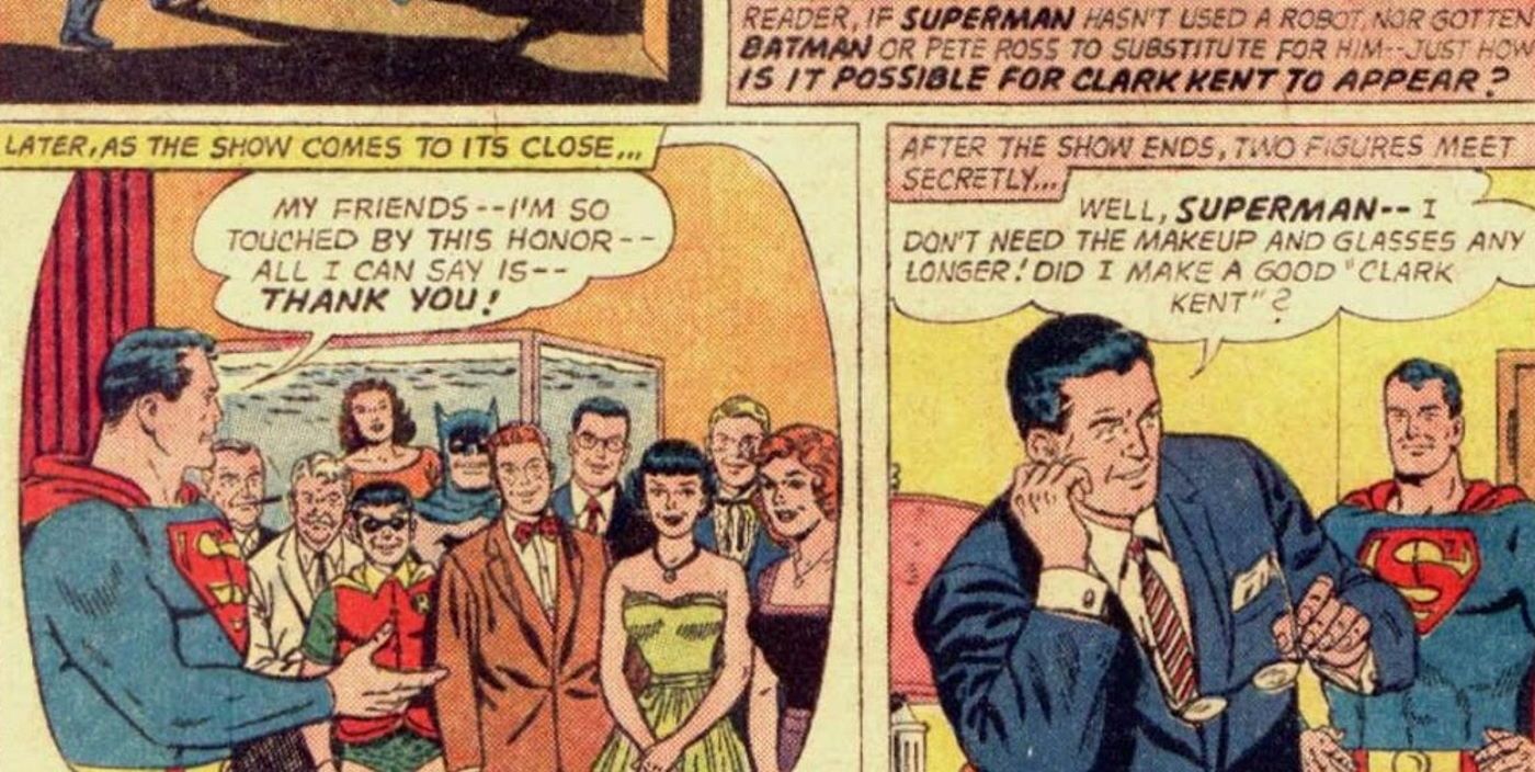 Superman and JFK Clark Kent