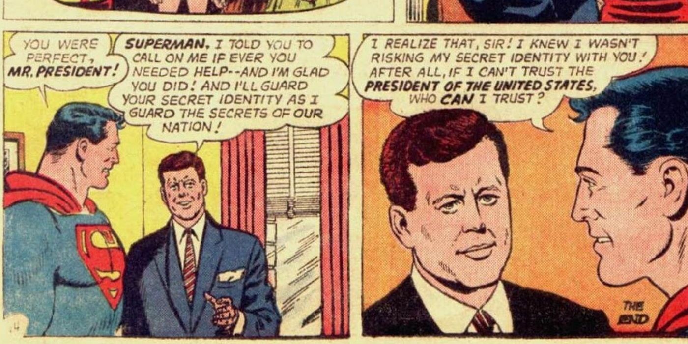 Superman and JFK